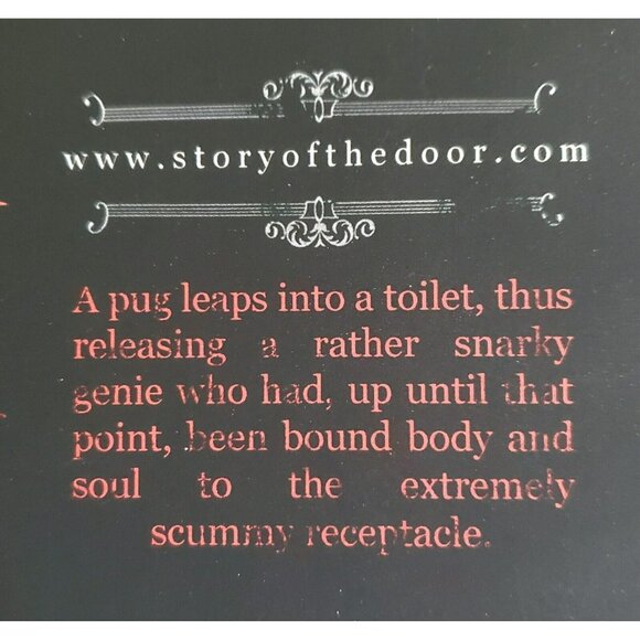 Toilet Genie Comic Book 2010 1st Printing Signed Cari Corene Indie Canada - Picture 2 of 5